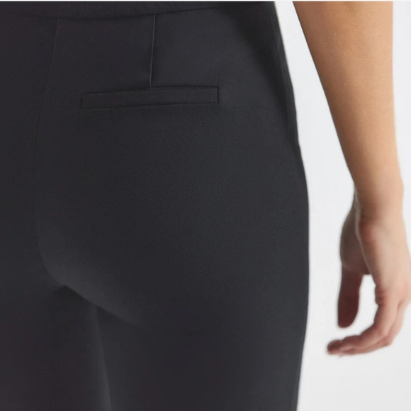 RARE Derek Lam Collection Sailor Flare Black Trouser Sz 0 - Picture 5 of 16